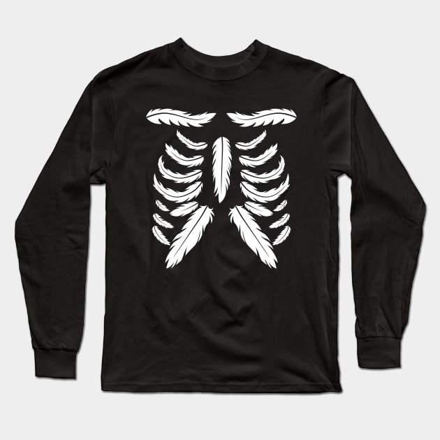 Ribs of a Feather Long Sleeve T-Shirt by Woah_Jonny